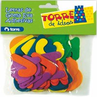 Letras De Goma Eva Con Adhesivo  Torre