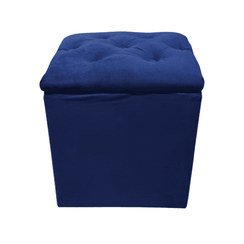Muebles Rimar - Pouf Baul Azul Marino 40*33*45 Rimar