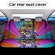 thumbnail image 5 of Película SMG4-theme Car Rear Seat Covers Back Elastic Flexible Car Seat Covers Decorative Fits Most Cars 120x59x76cm, 5 of 6