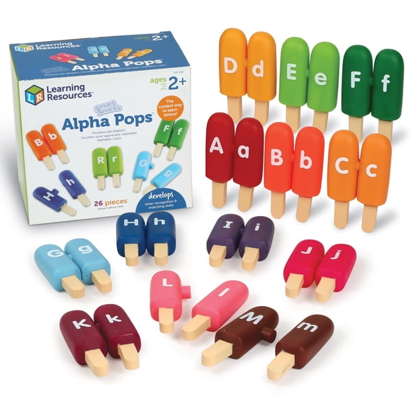 Toy Learning Resources Smart Snacks Alpha Pops, 26 unidades