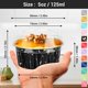 thumbnail image 2 of Cavidades de aluminio para muffins EUSOAR 50 uds 142 ml con tapas, 2 of 7