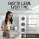 thumbnail image 5 of Air Fryer Big Boss de vidrio grande de 16 cuartos de galón, no tóxico, con 3 niveles, 5 of 8