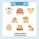 thumbnail image 3 of Amnbrei 24 toppers brillantes para cupcakes de baby shower con temática de pizza, 3 of 7
