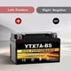 thumbnail image 5 of Batería para motocicleta Daakmax YTX7A-BS 12V 6Ah AGM sellada 105 CCA, 5 of 8