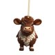 thumbnail image 3 of Decoraciones Para árboles De Navidad De Vaca Accesorios De Fotos Para El Hogar Sala De Estar Colgantes Para Autos De Vaca Estilo F, 3 of 5