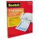 thumbnail image 3 of Bolsas laminadoras Scotch Thermal de 5 mil, 20 unidades, 5 x 7 pulgadas, transparentes, 3 of 9