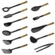 thumbnail image 4 of Juego de utensilios de cocina STAUB de silicona con mango de madera, 11 piezas, 4 of 4