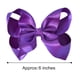 thumbnail image 2 of 2 lazos para el pelo grandes de 15 cm hechos a mano con brillantina y pinzas de cocodrilo, accesorios para el cabello para niñas pequeñas, adolescentes y niños pequeños. Juego de 2., 2 of 5