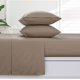 thumbnail image 1 of Juego de sábanas Tribeca Living de franela de algodón turco ultrasuave, 1 of 5
