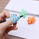 thumbnail image 3 of Paquete de 3 agarres de silicona para lápices, agarres ergonómicos para escritura a mano para niños en edad preescolar, agarres para lápices para niños con necesidades especiales de terapia ocupaciona, 3 of 7