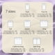 thumbnail image 4 of Juego de sábanas LuxClub Twin XL de microfibra lavanda, 3 piezas, 4 of 8
