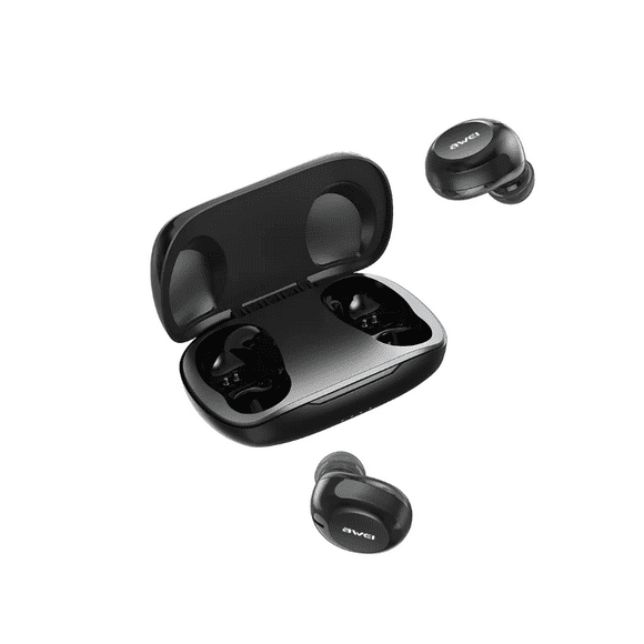 Audífonos Bluetooth Awei T20 TWS con caja de carga