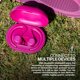 thumbnail image 5 of Auriculares Bluetooth JLab JBuds Sport ANC 4 con funda de carga rosa, 5 of 7