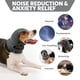 thumbnail image 2 of Calmante con capucha perro cubiertas de oído-No sacudir hematomas orejas envolturas para perros, cabeza ajustable envoltura Muffs ruido cancelación protector, alivio de la ansiedad, fuegos a, 2 of 3