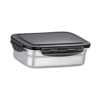 Magideal - Fiambrera De Acero Inoxidable, Contenedor Para Congelador, Refrigerador, Caja Para Conservar Frutas Con Tapa Hermética Para Viajes Y Cenas Familiares. 1800 Ml