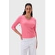 thumbnail image 1 of Polera Mujer Rib Terminación Rosado, 1 of 4