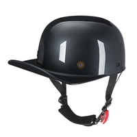 Magideal - Casco Retro Para Motocicleta Atv, Cara Abierta, Correa De Liberación Rápida, Medio Casco Elegante, Casco Para Adulto Para Bicicleta Atv, Profesional Estilo C