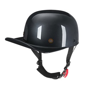 Magideal - Casco Retro Para Motocicleta Atv, Cara Abierta, Correa De Liberación Rápida, Medio Casco Elegante, Casco Para Adulto Para Bicicleta Atv, Profesional Estilo C