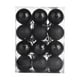 thumbnail image 5 of 24x Bolas De Navidad Decoración Del Hogar Adornos De Árbol De Navidad Para Fiesta Hogar Vacaciones Negro, 5 of 5