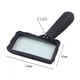 thumbnail image 2 of Lupa rectangular de mano 3X, Lupa de luz led, Lupa de lectura para personas mayores, Baja visión, Degeneración macular, 2 of 3