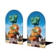 thumbnail image 1 of Rango Sujetalibros decorativos temáticos, tope para estantería con base antideslizante, uso dual para hogar y oficina - 2 piezas, 1 of 6