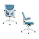 thumbnail image 4 of Silla De Oficina Con Reposa Brazos Azul, 4 of 6