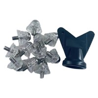 Ioensy - 12X Clavos Para Botas De Fútbol Atornillados Con Tachuelas De Fútbol Duraderas Para Zapatillas Deportivas