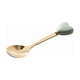 thumbnail image 1 of Xiao Hua Cuchara de Postre - Juego de 4 Piezas Cuchara de 4.72 Pulgadas de Largo, Vajilla Decorativa de Cerámica Verde Claro con Diseño de Amor, Juego de Vajilla para Uso Diario, Cubiertos para, 1 of 3
