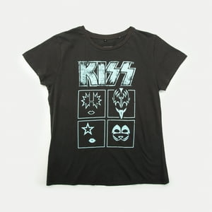 Polera Mujer You Kiss Gris