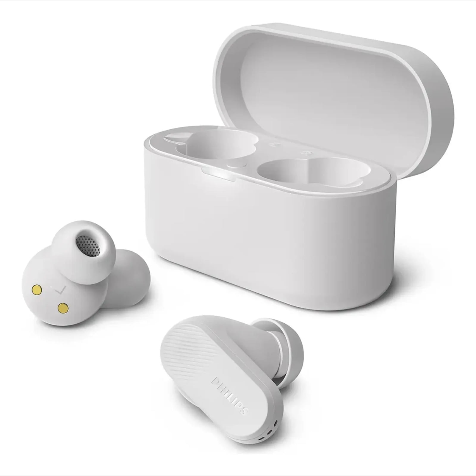 Audífonos Bluetooth Noise Cancelling Philips Tat3509 Pro Color Blanco