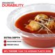 thumbnail image 3 of Cuencos desechables Stock Your Home Elegant Clear, 350 ml, paquete de 120, 3 of 7