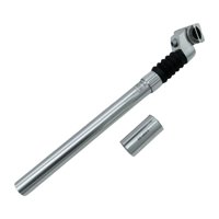 Magideal - Tija De Sillín De Bicicleta De Aleación De Aluminio Con Amortiguación, Accesorios Para Tubo De Sillín De Bicicleta, Poste De Resistente, Barra De Para