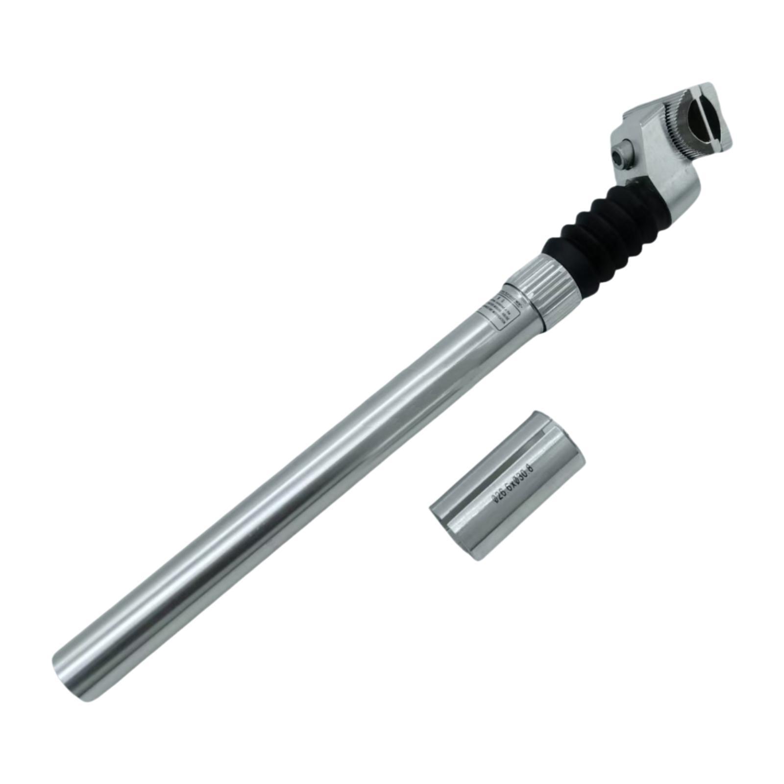 Magideal - Tija De Sillín De Bicicleta De Aleación De Aluminio Con Amortiguación, Accesorios Para Tubo De Sillín De Bicicleta, Poste De Resistente, Barra De Para