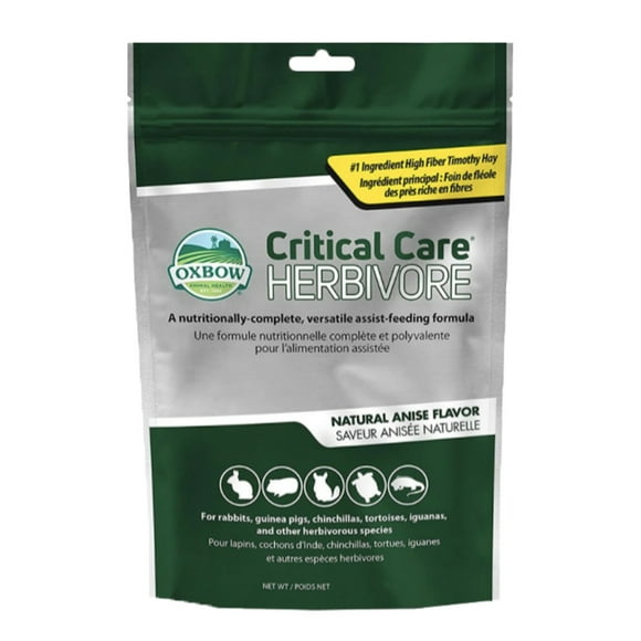 Alimento Recuperación Oxbow Critical Care Man-Ban141gr