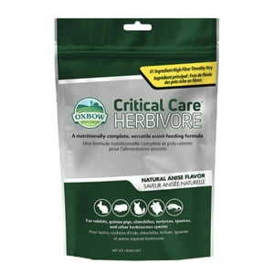Alimento Recuperación Oxbow Critical Care Man-Ban141Gr