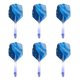 thumbnail image 2 of Ejes del dardo del hilo de 6pcs 2ba con el reemplazo azul de los vuelos de los dardos de las colas, 2 of 5