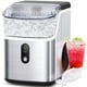 thumbnail image 1 of Máquina de hielo COWSAR tipo nugget de 35 lb/24 h con limpieza automática, portátil, 1 of 7