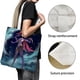 thumbnail image 3 of Genshin Impact: Mona Anime Girl Bolso de tela con estampado de lienzo para mujer, bolsa de compras reutilizable y estética, con cremallera interior, regalo para mujer, 35 × 40 cm., 3 of 6