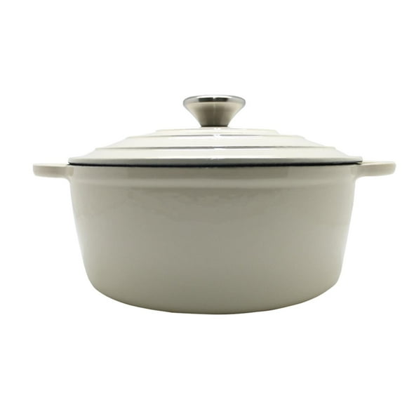 Olla 22Cm Iron Cast Color White Keep