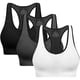 thumbnail image 1 of Sujetador deportivo BHRIWRPY Racerback con almohadillas de alto impacto para mujer, 1 of 5