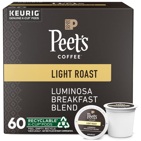 Coffee Pods Peet's Coffee Luminosa Breakfast Blend 60 unidades