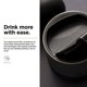 thumbnail image 3 of Tapa de contenedor Klean Kanteen Rise con tapa abatible de 90 mm, color negro, 3 of 8