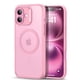 thumbnail image 1 of Funda ESR para iPhone 16 translúcida mate con MagSafe Pink, 1 of 6
