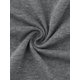 thumbnail image 5 of INSPIRE CHIC Camisón de Manga Corta para Mujer, Vestido de Dormir de Mezcla de Algodón Suave con Ribete en Contraste y Cuello en V para Primavera Verano XL Carbón, 5 of 6