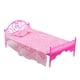 thumbnail image 4 of Cama De Muñeca De Moda, Adorno De Escena DIY, Juguete De Simulación Para Niños, Accesorio De Dormitorio, 4 of 5