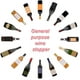 thumbnail image 4 of 2 tapones de vino decorativos y brillantes, divertidos y bonitos tapones de aleación de zinc y silicona, juego de accesorios para vino tinto, whisky, champán, vino rosado y otras bebidas., 4 of 5