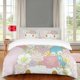 thumbnail image 1 of DIEZ The Girls My Bunny Melody Theme Bedding Set3 Piece 3D Melody Flowers Printed Breathable Durable Microfiber Comforter SetGifts for Boys and Girls Twin, 1 of 5