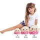 thumbnail image 2 of Muñeca de peluche Barbie Cuutopia de 25 cm con lazos de fieltro rosa y cola de caballo, 2 of 6