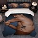 thumbnail image 1 of 3pcs Jacky Yong Strong Back TEAM WANG Graphic K-Pop Ins Style Bedding Duvet Cover and Pillowcases with Multi Color Prints, 1 of 5