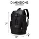 thumbnail image 5 of Mochila ELLE Eleganza Monograma 25L Negro Poliéster Twill, 5 of 9